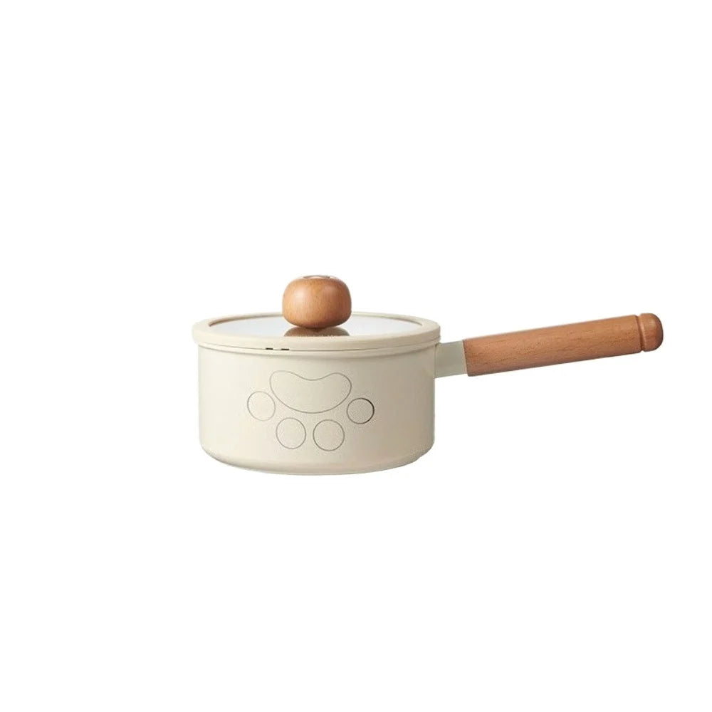Nonstick Milk Pot with Glass Lid