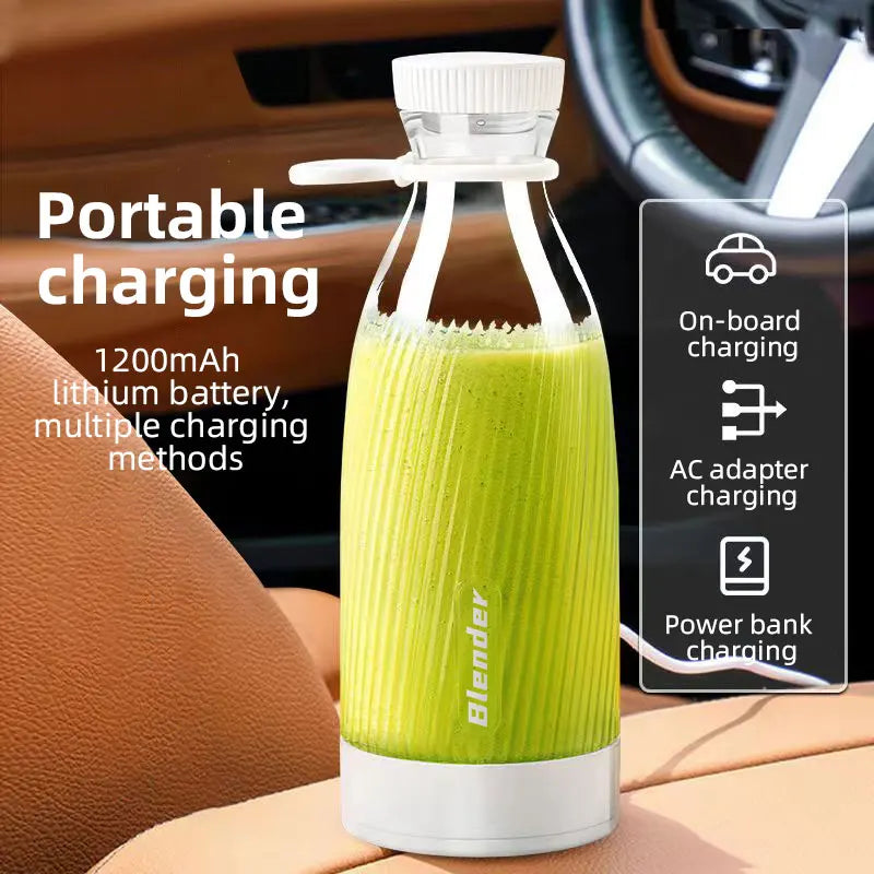 Portable Mini Blender for Smoothies & Shakes - USB Charging
