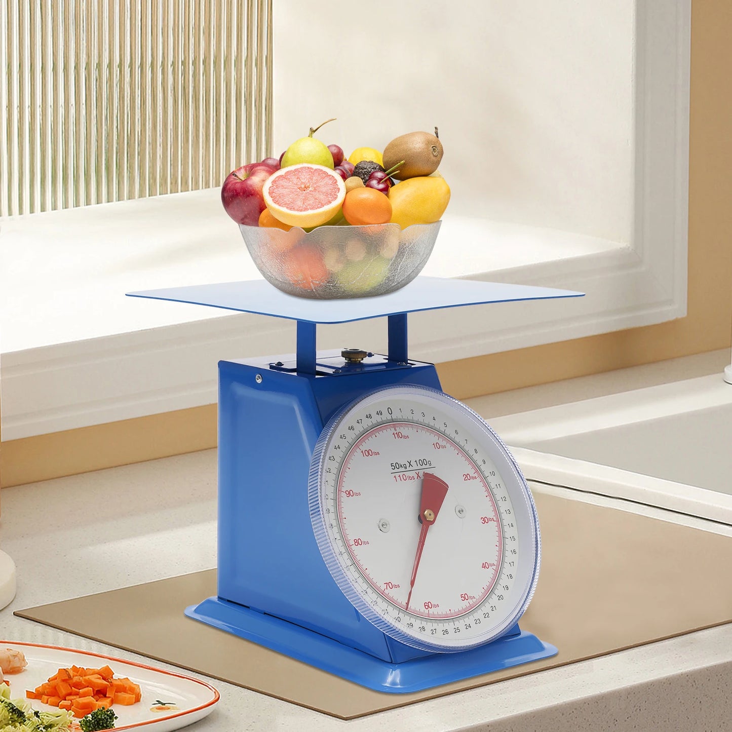 Mechanical Kitchen Scale w/ Industrial Dial