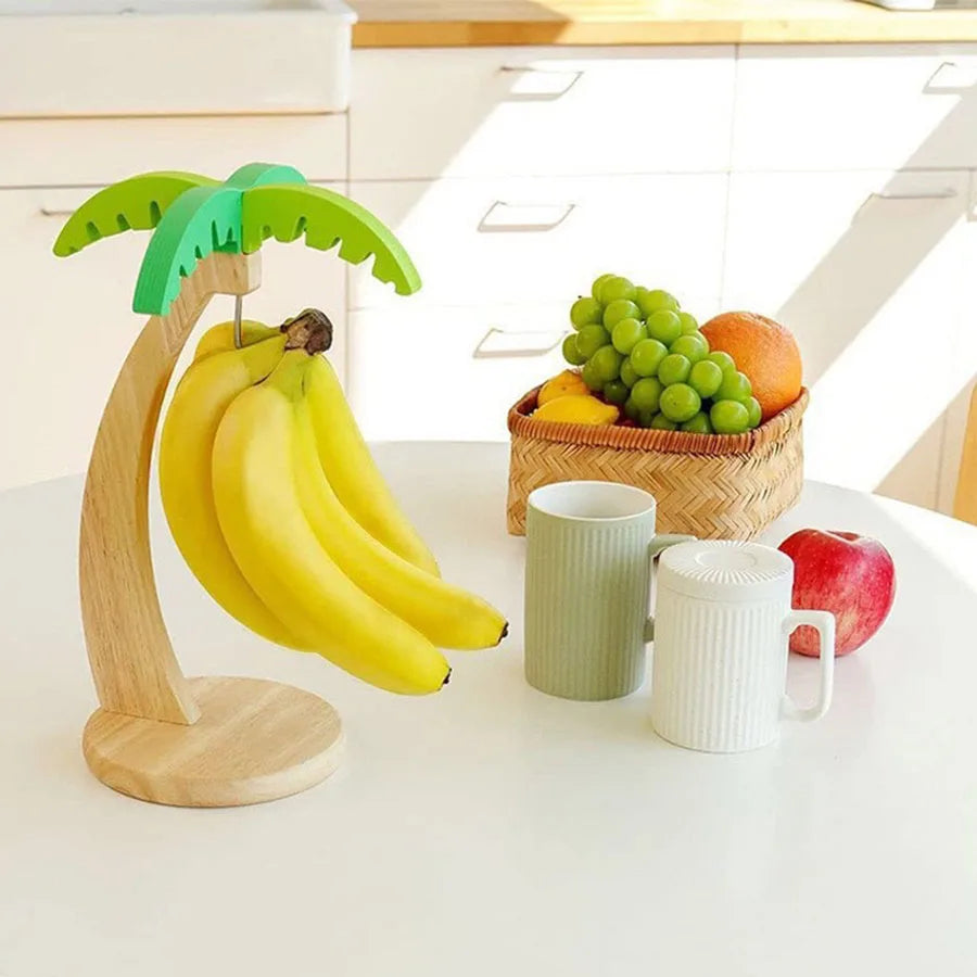 Decorative Wooden Hanging Banana Rack