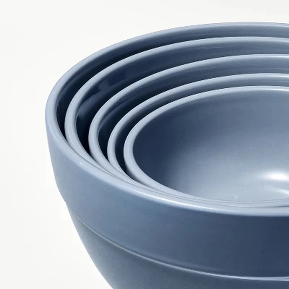 5pc Ceramic Mixing Bowl Set