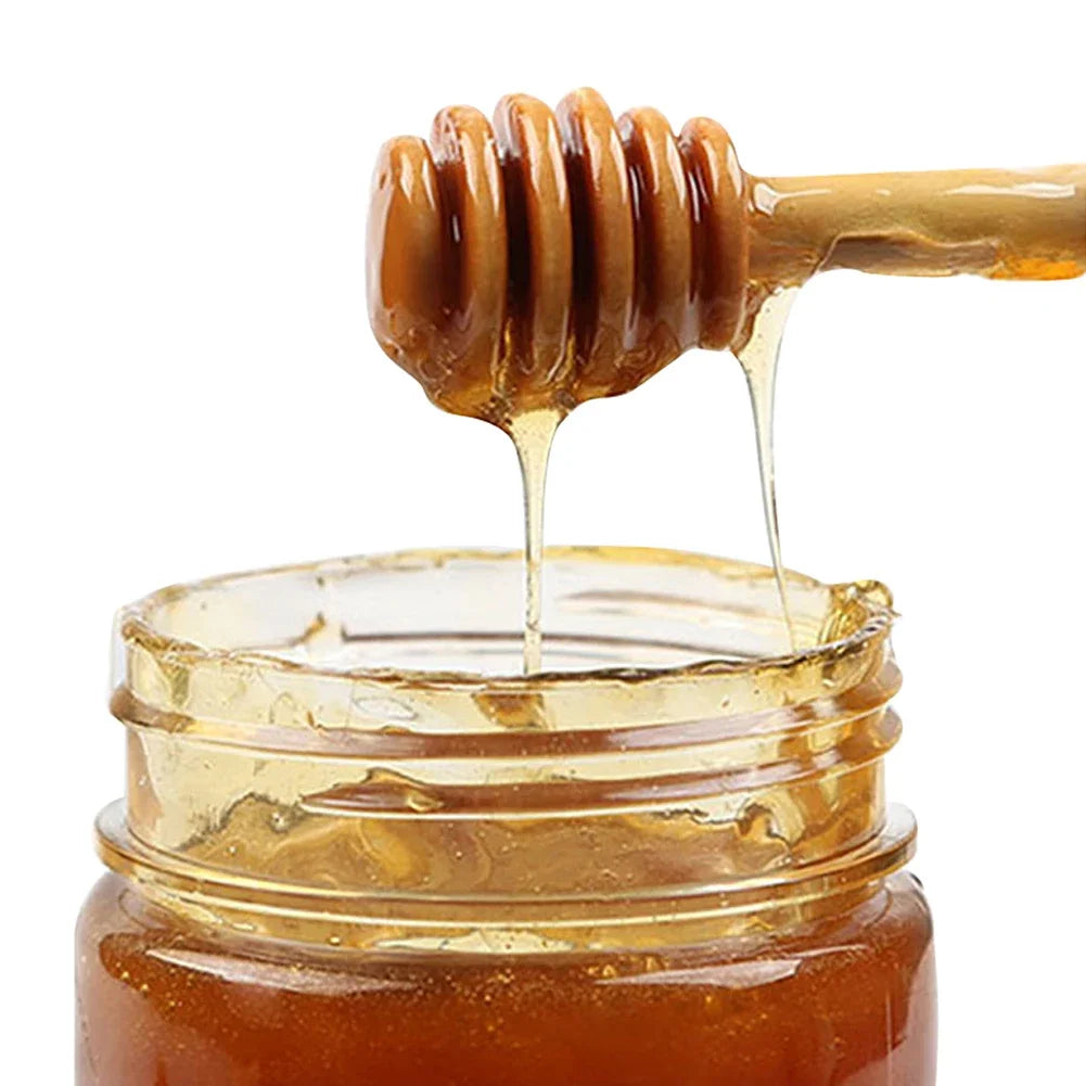 10pcs Wooden Honey Spoon/Dipper/Stirrer Stick