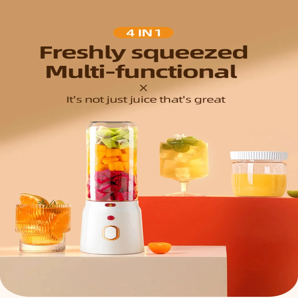 Mini Handheld Electric Juicer - USB-Powered