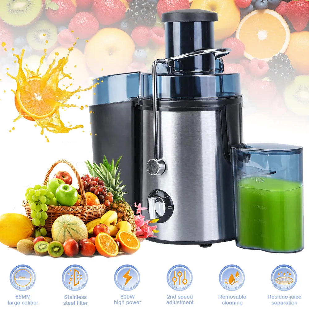 800w Stainless Steel Electric Juice Machine