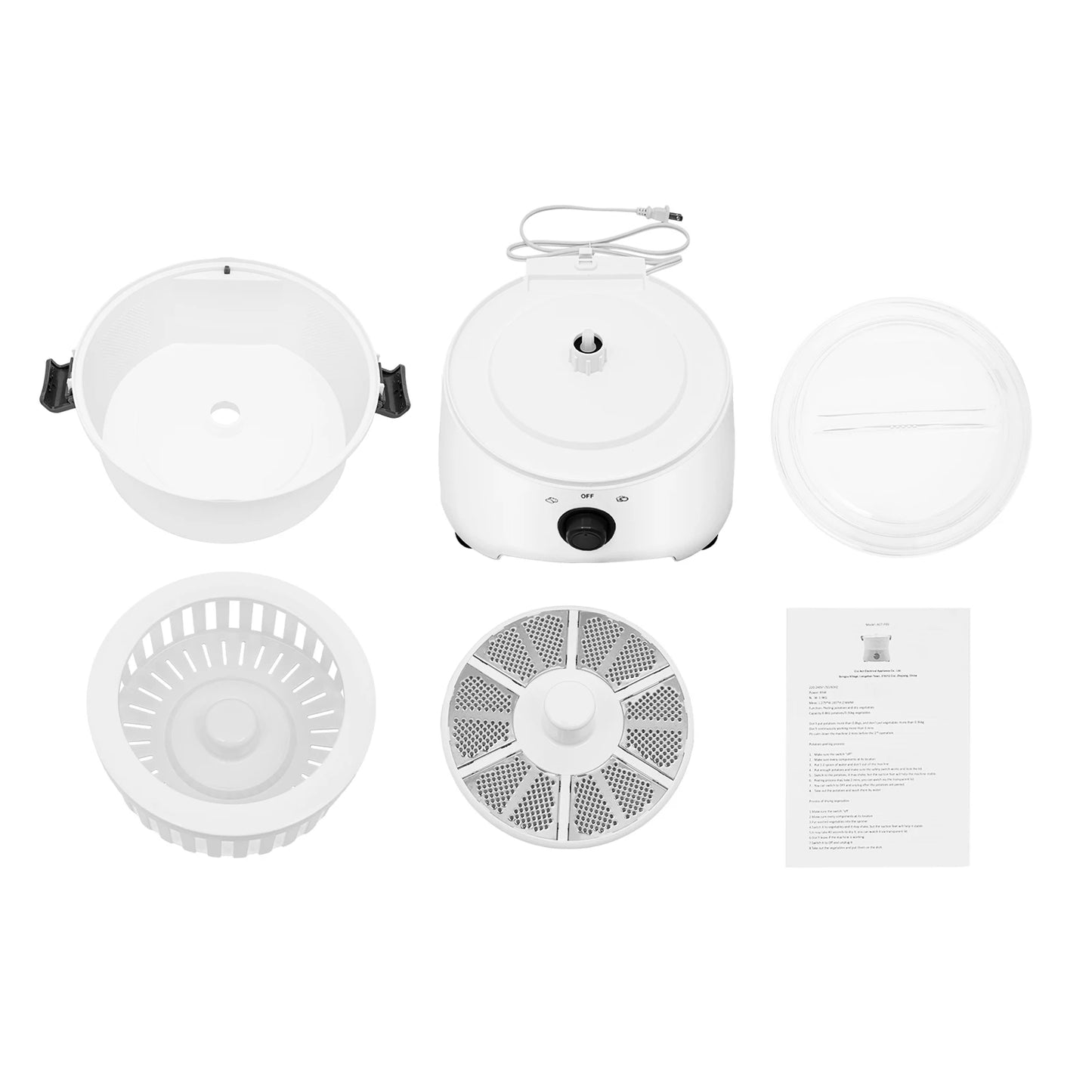 Electric Potato Peeler/Spinner