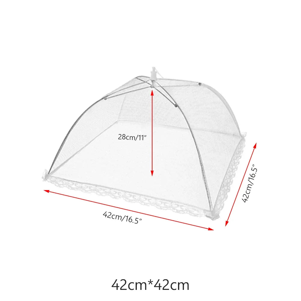 Mesh Food Covers - Foldable - Anti Bug Dome Net