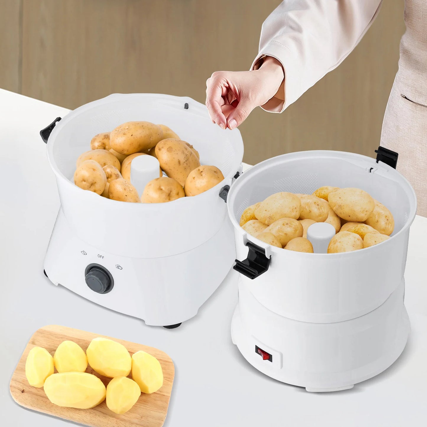 Electric Potato Peeler/Spinner