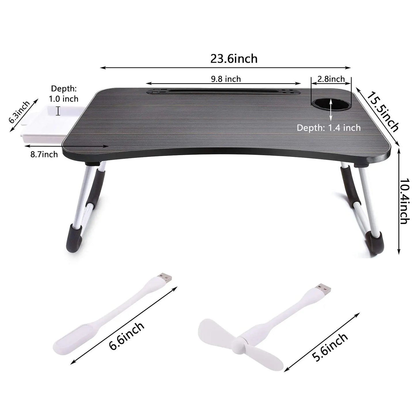 NEW portable folding laptop table for office and home