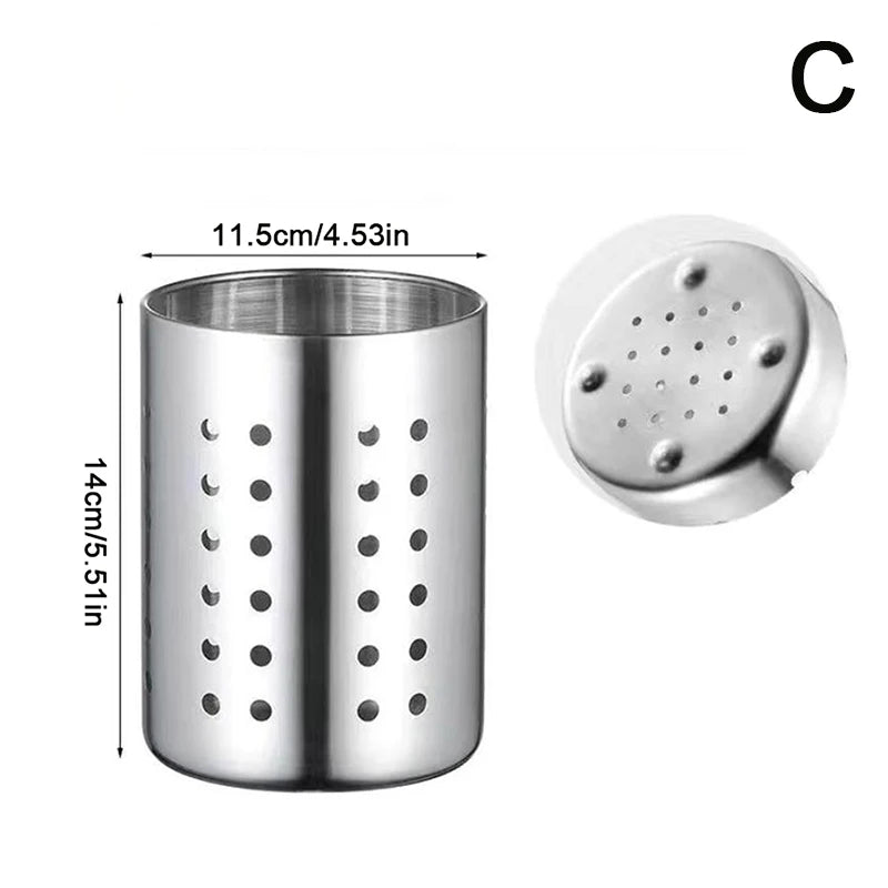 Stainless Steel Cutlery Holder/Drainer Basket