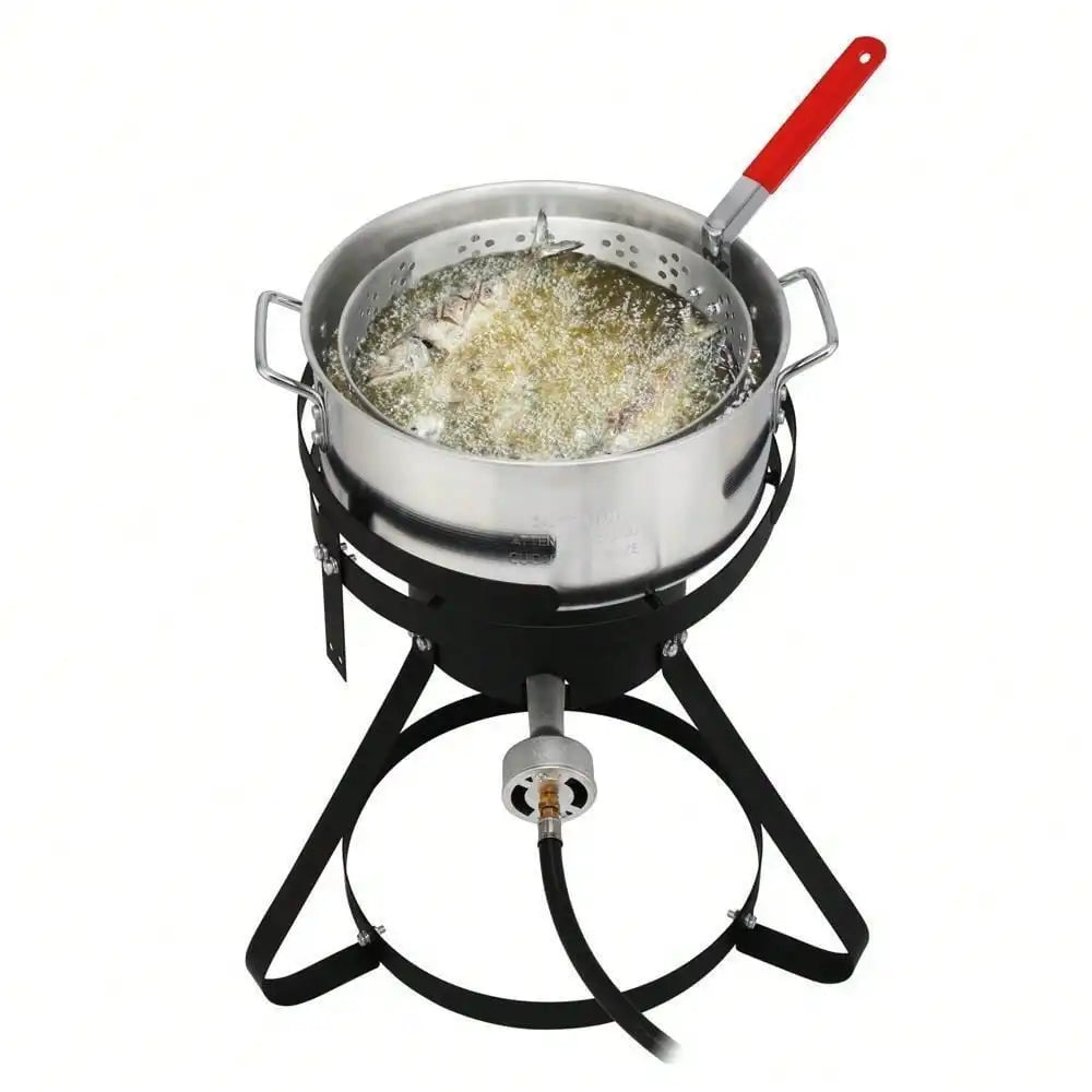 30 Qt. Turkey 10 Qt. Fish Fryer Boiler/Steamer, 54,000 BTU, Propane