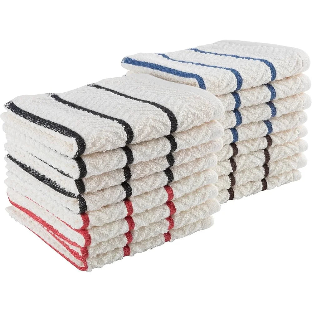 16-Pack Cotton Kitchen Towels