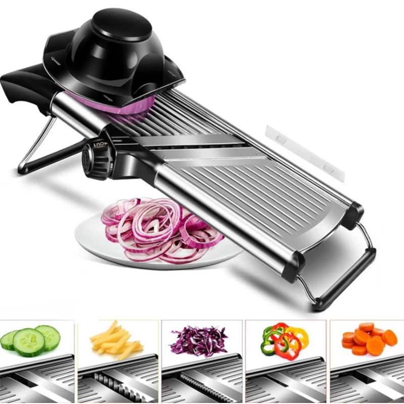 Multi Functional Stainless Steel Vegetable Slicer