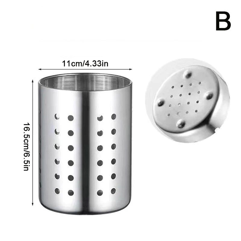 Stainless Steel Cutlery Holder/Drainer Basket