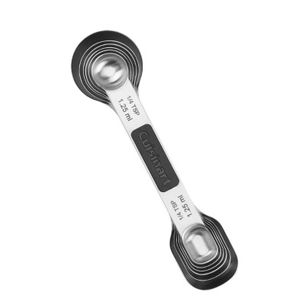 6pc Magnetic Stainless Steel Measuring Spoons, Nesting Design