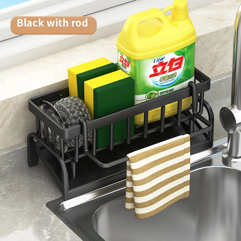 Kitchen Sink Shelf Storage Draining Rack