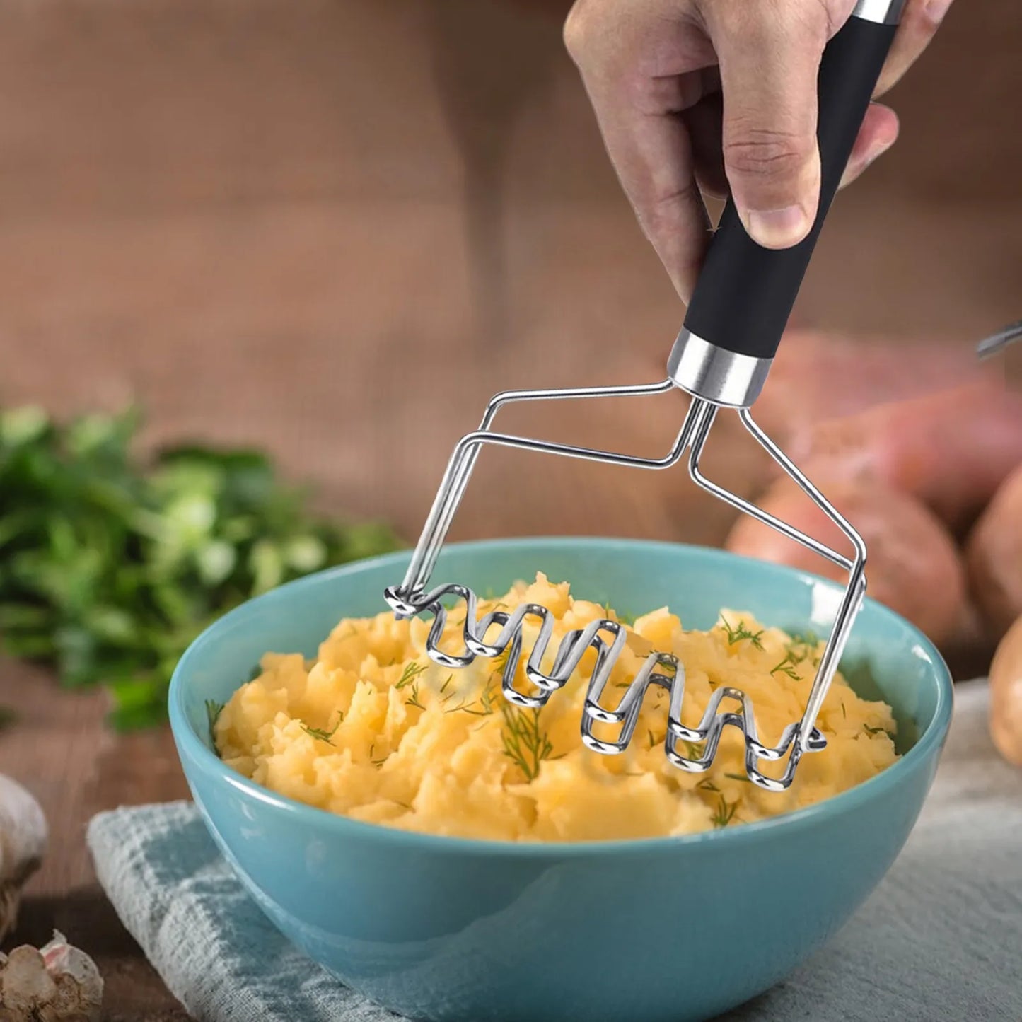 Stainless Steel Potato Masher