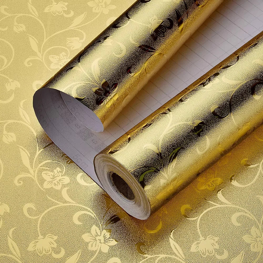 High Temperature, Oil Resistant, Waterproof Foil Wallpaper