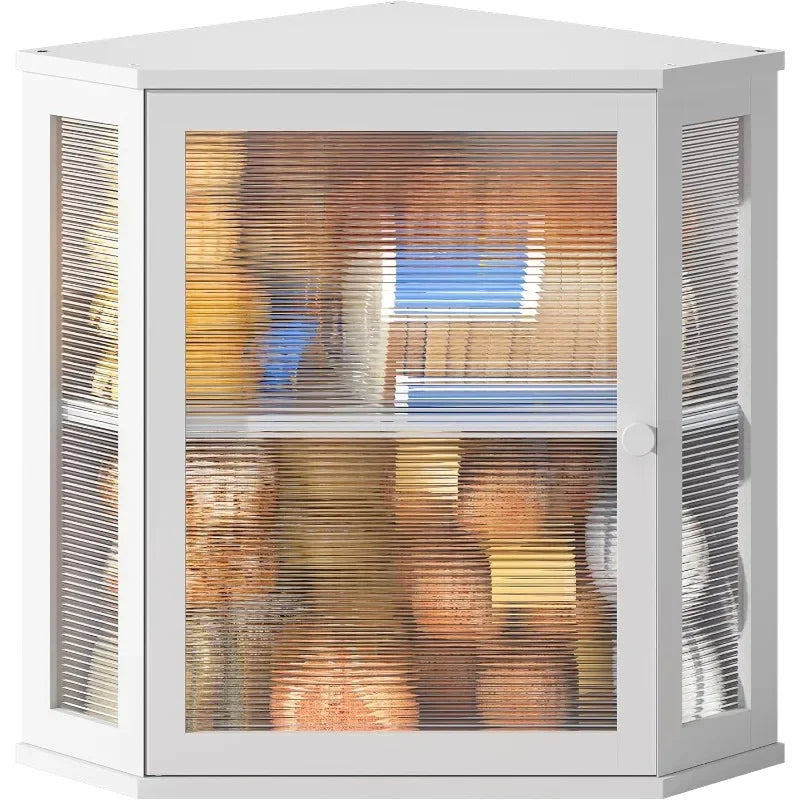 Bamboo Corner Bread Box for Kitchen Countertop