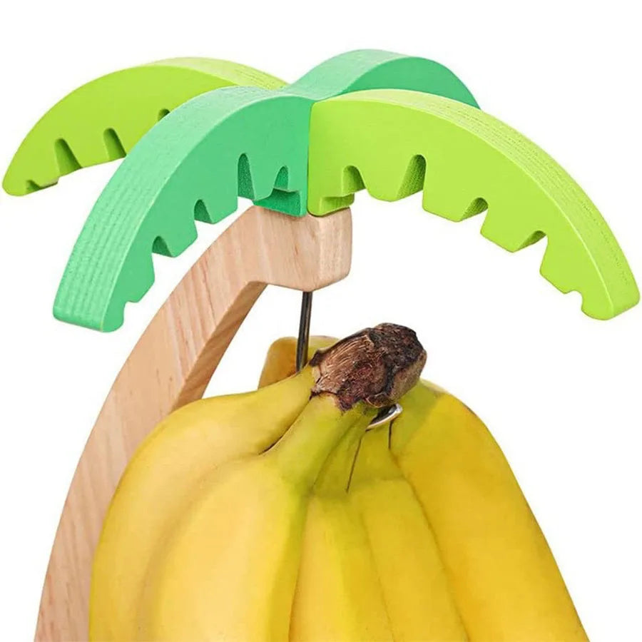 Decorative Wooden Hanging Banana Rack