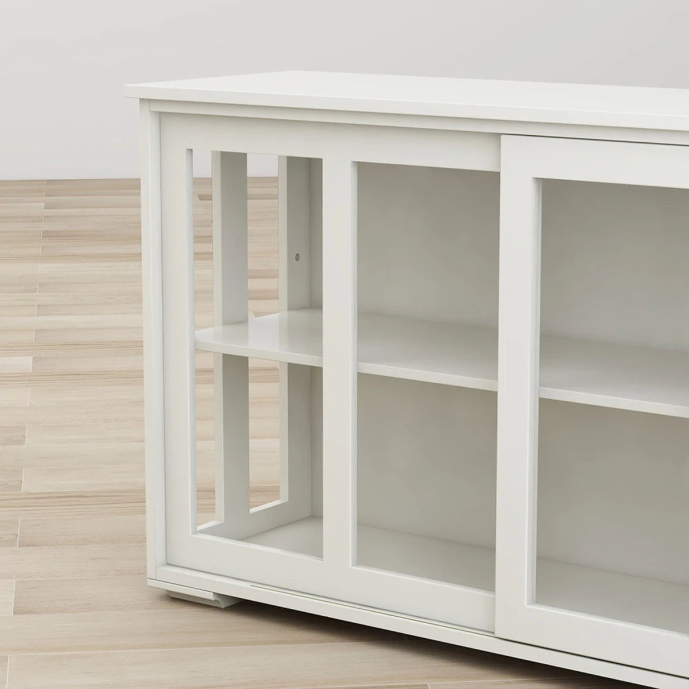 Kitchen Storage Cupboard With Glass Door
