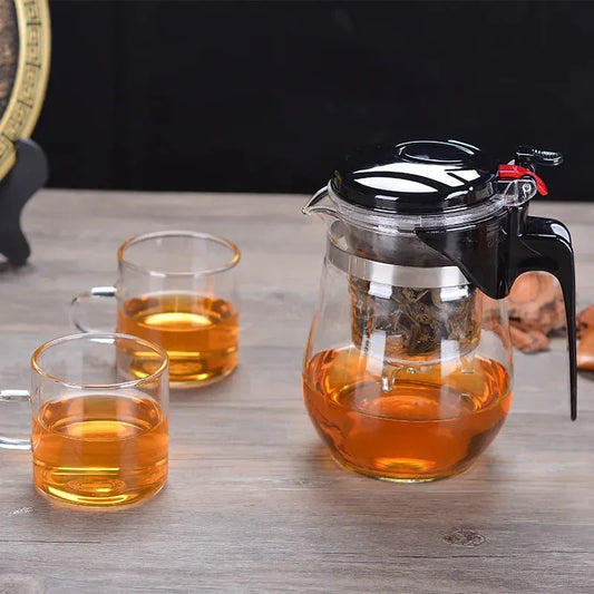 Glass Heat Resistant Teapot