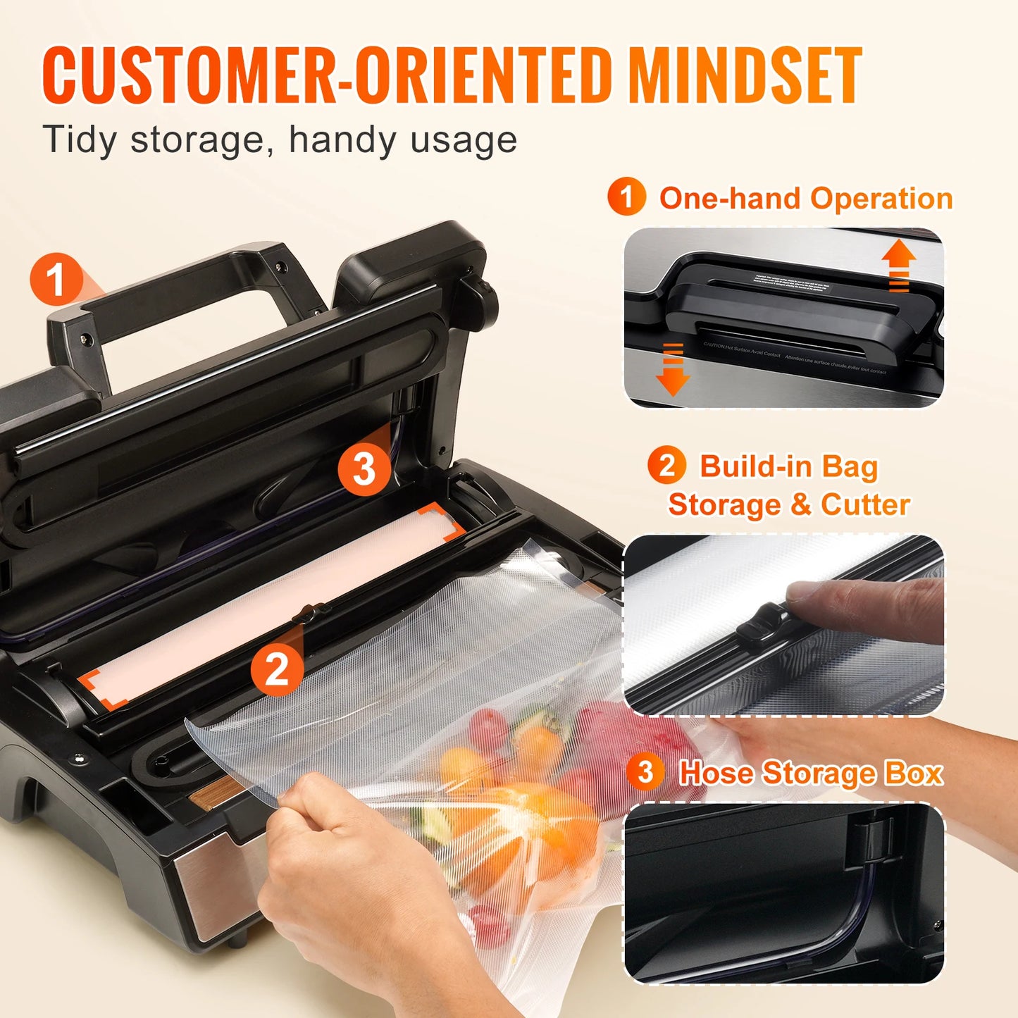 Vacuum Sealer with 10 Free Vacuum Bags