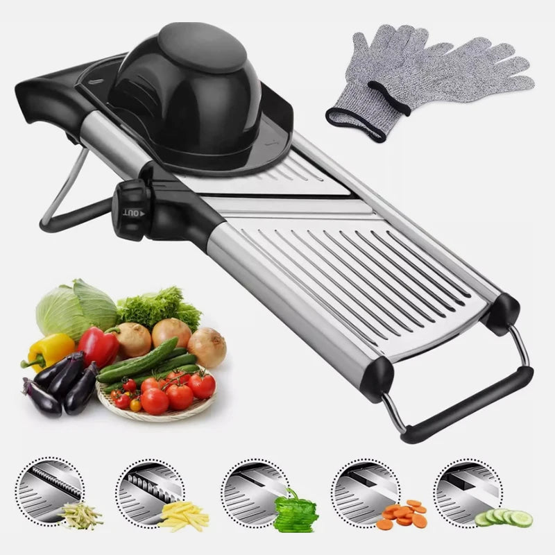 Multi Functional Stainless Steel Vegetable Slicer