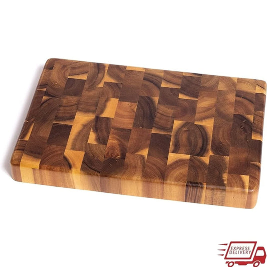 Acacia End Grain Chopping Block Cutting Board