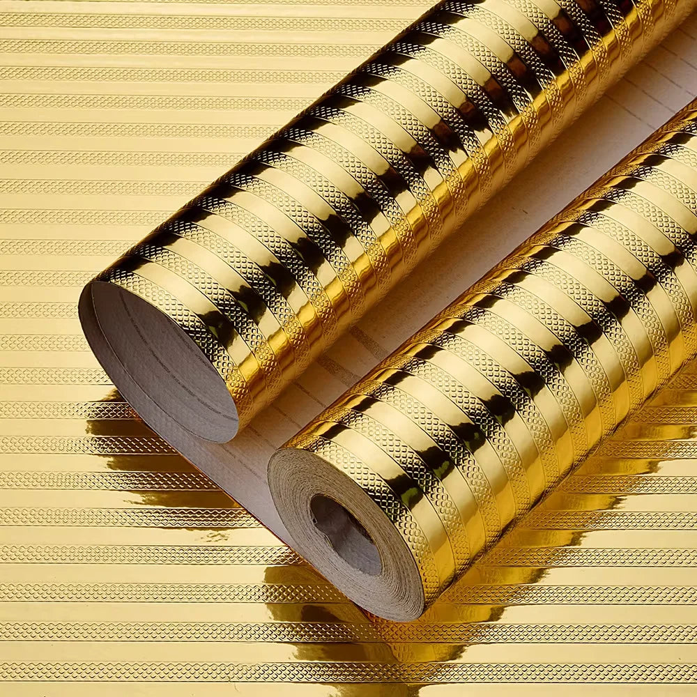 High Temperature, Oil Resistant, Waterproof Foil Wallpaper