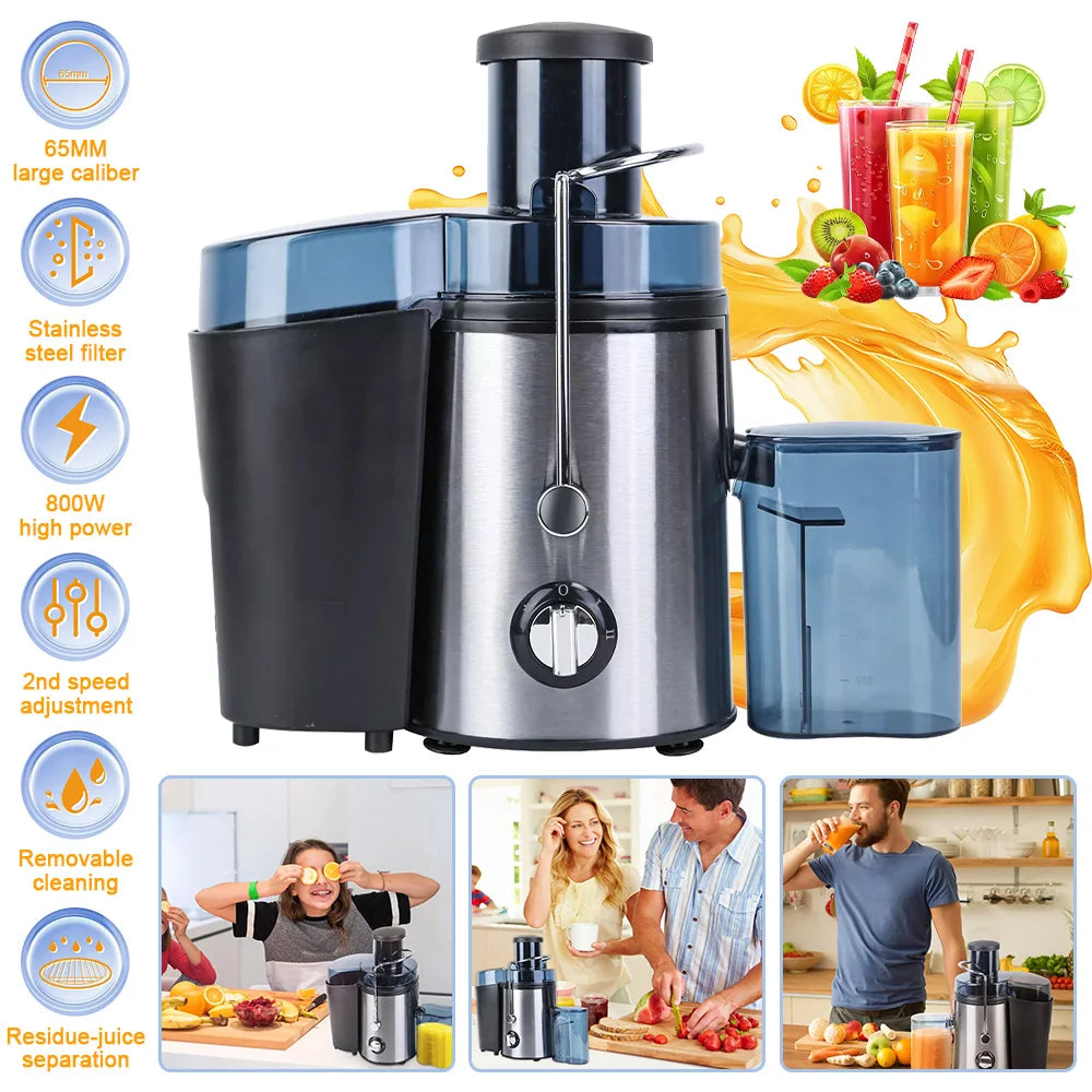 800w Stainless Steel Electric Juice Machine