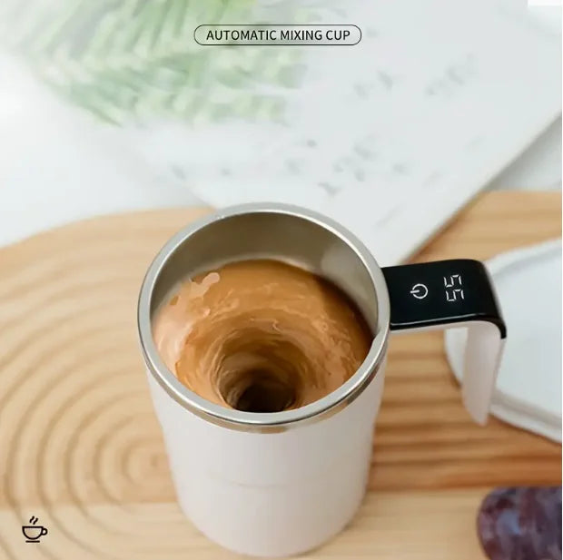 Portable Electric Automatic Coffee Mixer, USB Rechargeable