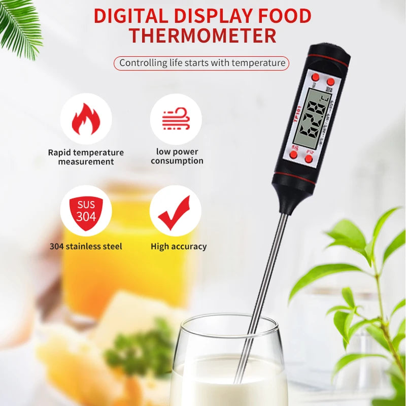 Digital Thermometer w/ Electronic Probe