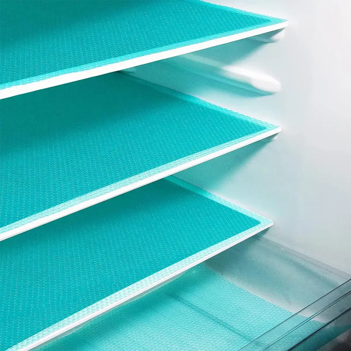 4PCS EVA Waterproof Refrigerator Shelf/Drawer Liner Mat