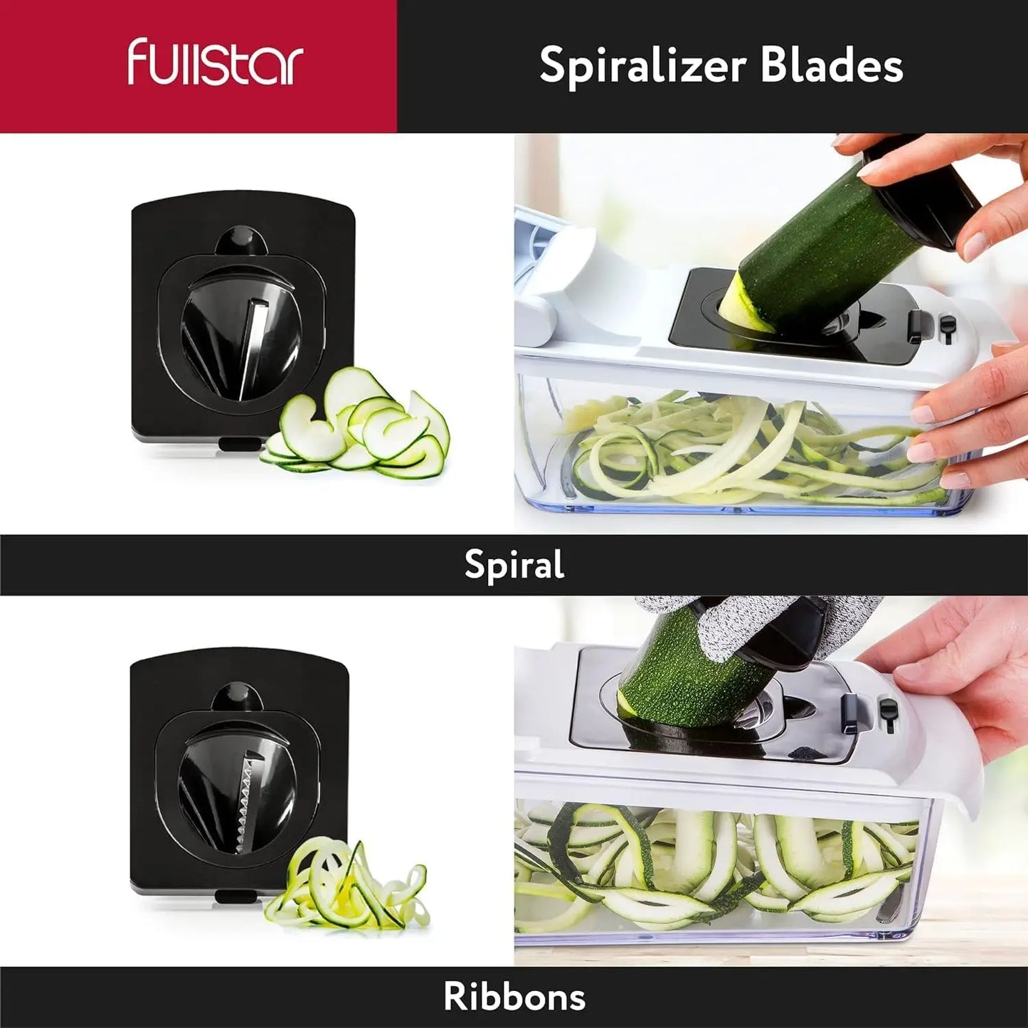 Vegetable/Food Chopper/Spiral Cutter with Container