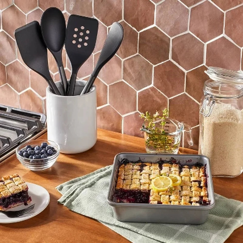 4pc Stainless Steel Nylon Kitchen Utensil Set