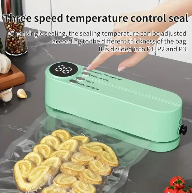 Kitchen Vacuum Sealer  - Quick One-Click Operation