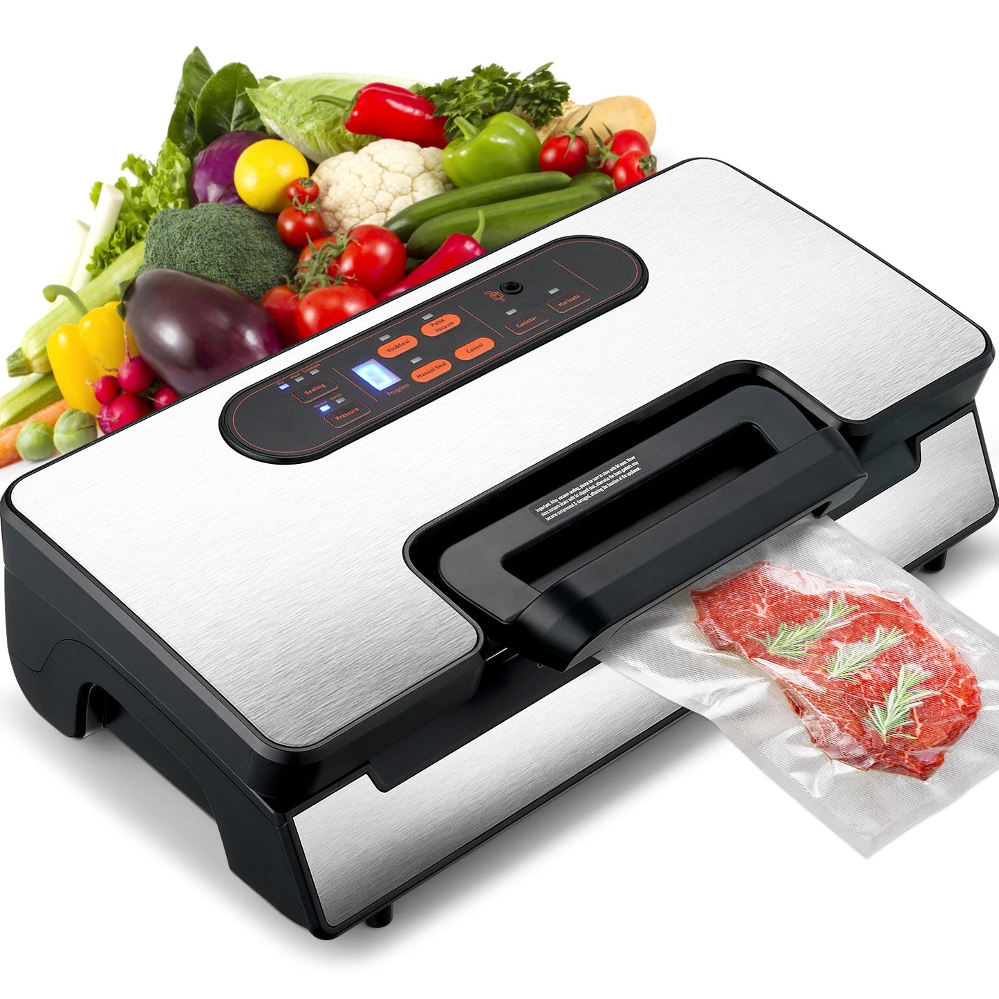 Vacuum Sealer with 10 Free Vacuum Bags