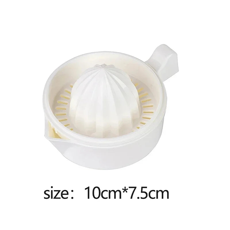 Portable Plastic Manual Fruit Juicer