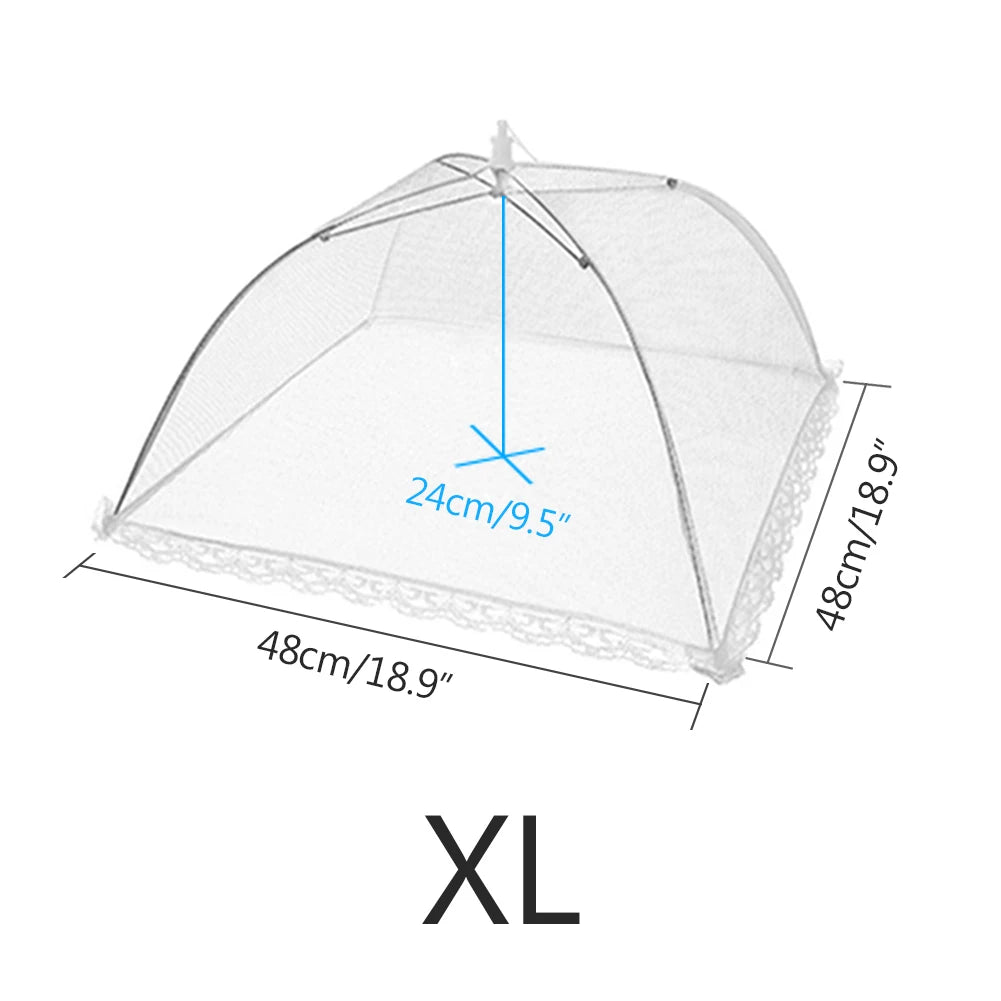 Mesh Food Covers - Foldable - Anti Bug Dome Net